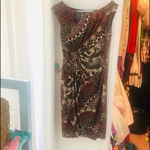 Classy Connected Draped Sheath Dress!